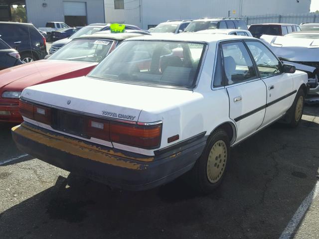 4T1SV21EXKU020098 - 1989 TOYOTA CAMRY DLX WHITE photo 4