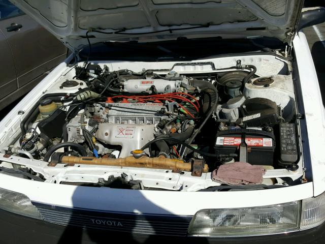 4T1SV21EXKU020098 - 1989 TOYOTA CAMRY DLX WHITE photo 7