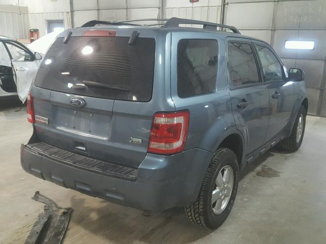 1FMCU0DG0CKA94006 - 2012 FORD ESCAPE XLT BLUE photo 4