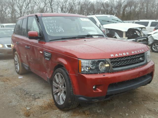 SALSK2D41BA295417 - 2011 LAND ROVER RANGE ROVE RED photo 1