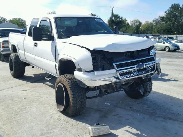 1GCEK19B66Z179689 - 2006 CHEVROLET SILVERADO WHITE photo 1