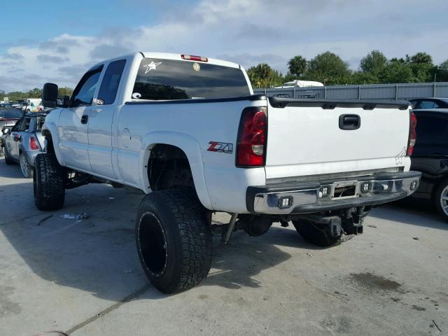 1GCEK19B66Z179689 - 2006 CHEVROLET SILVERADO WHITE photo 3