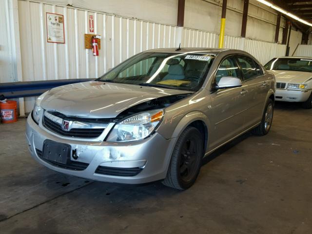 1G8ZS57N97F197462 - 2007 SATURN AURA XE SILVER photo 2