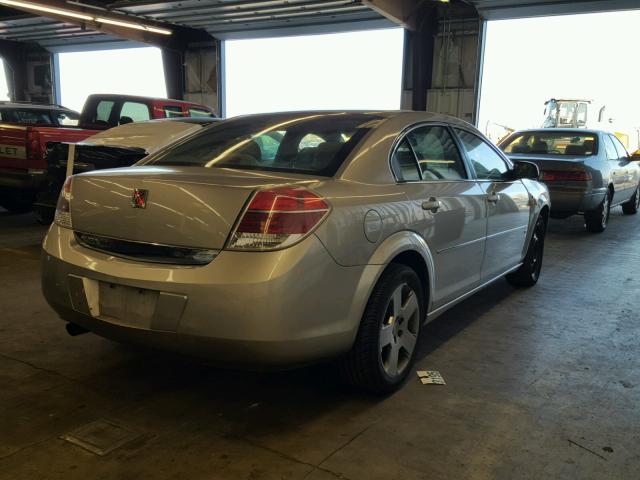 1G8ZS57N97F197462 - 2007 SATURN AURA XE SILVER photo 4