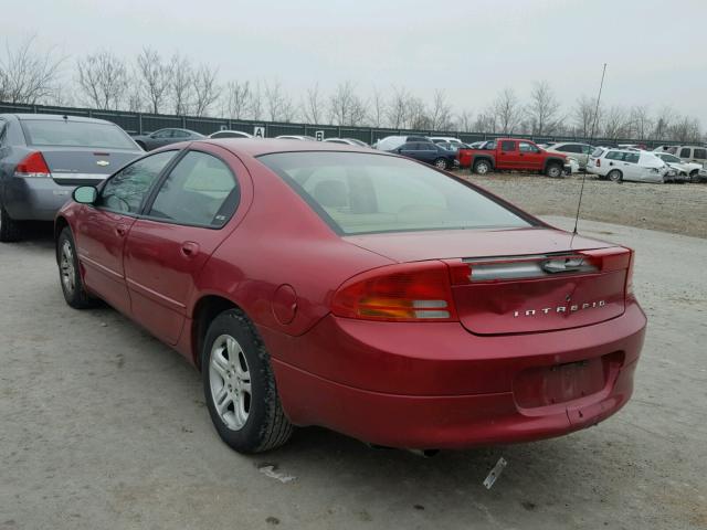 2B3HD56J9XH807547 - 1999 DODGE INTREPID E MAROON photo 3