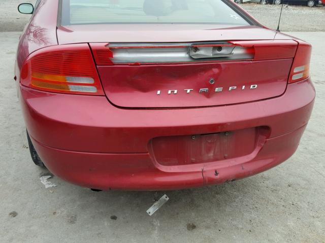 2B3HD56J9XH807547 - 1999 DODGE INTREPID E MAROON photo 9