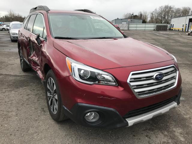 4S4BSBNC1F3356008 - 2015 SUBARU OUTBACK 2. BURGUNDY photo 1