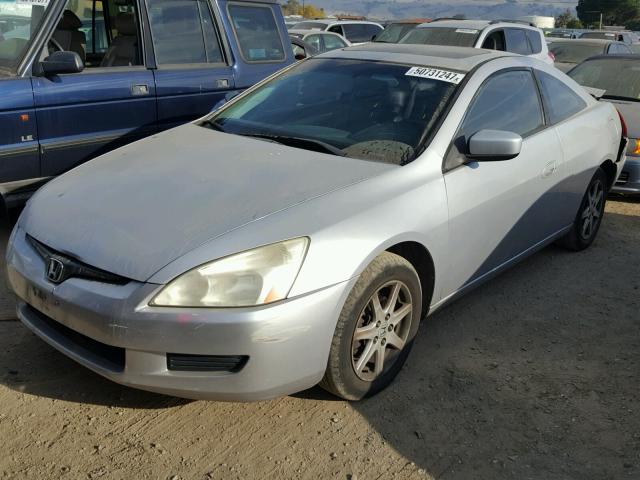 1HGCM82623A012572 - 2003 HONDA ACCORD EX SILVER photo 2