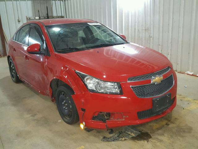 1G1PF5SC9C7277915 - 2012 CHEVROLET CRUZE LT RED photo 1