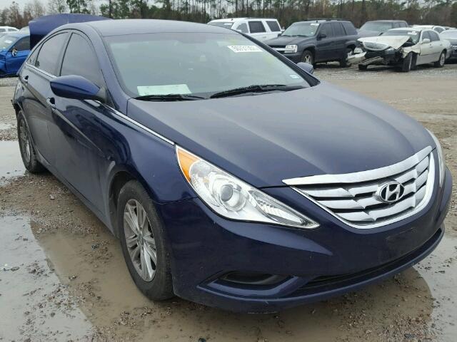 5NPEB4AC9BH024612 - 2011 HYUNDAI SONATA GLS BLUE photo 1