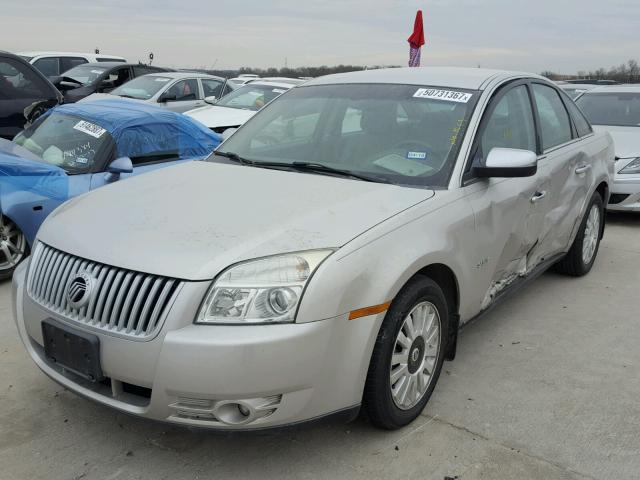 1MEHM40W18G618500 - 2008 MERCURY SABLE LUXU TAN photo 2