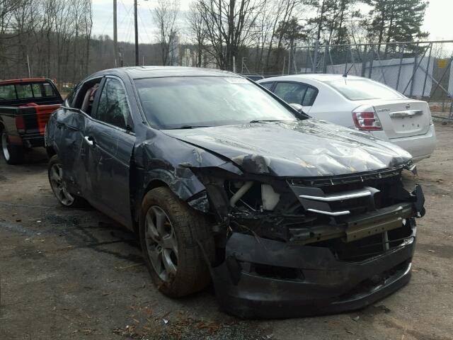 5J6TF2H57AL016262 - 2010 HONDA ACCORD CRO GRAY photo 1