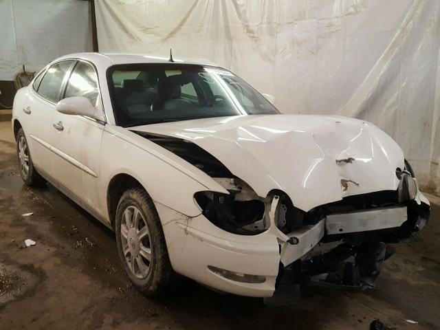 2G4WC532X51236688 - 2005 BUICK LACROSSE C WHITE photo 1