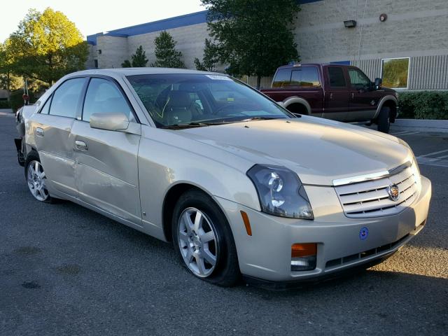 1G6DP577470146704 - 2007 CADILLAC CTS HI FEA TAN photo 1