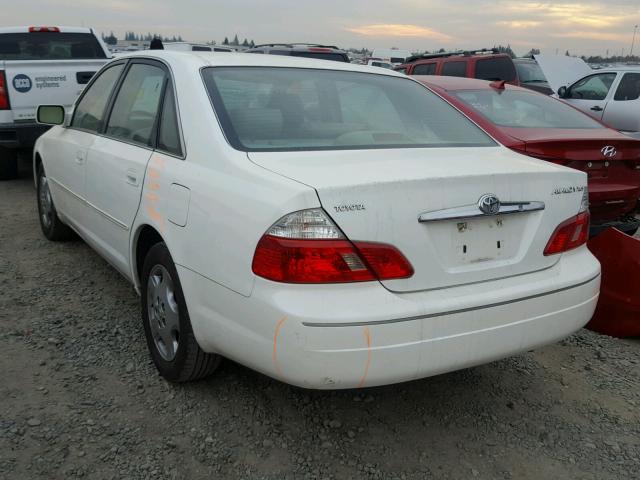 4T1BF28B94U350391 - 2004 TOYOTA AVALON XL WHITE photo 3