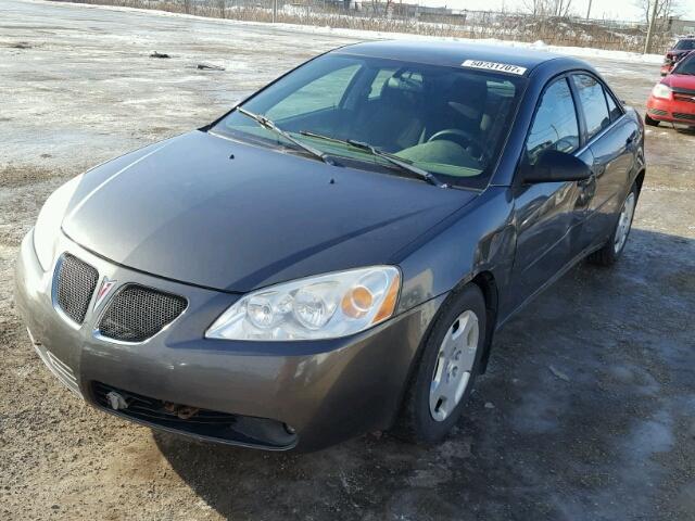 1G2ZG528454155822 - 2005 PONTIAC G6 GRAY photo 2