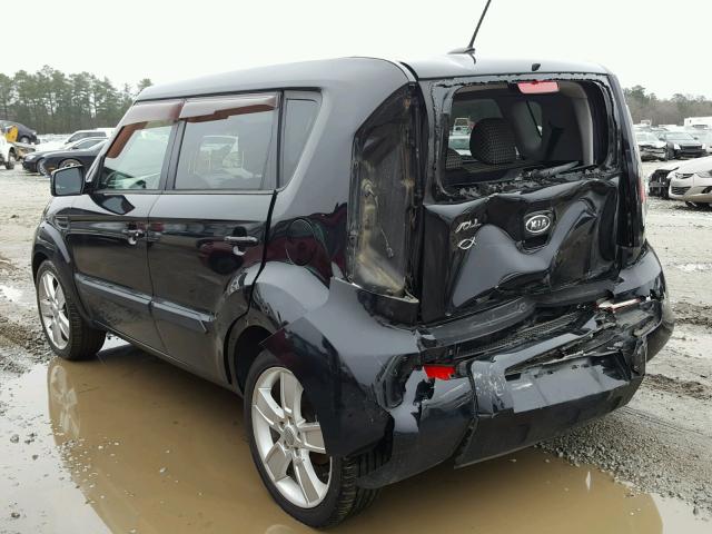 KNDJT2A29B7315087 - 2011 KIA SOUL + BLACK photo 3