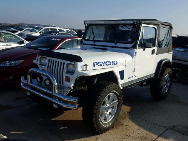 1J4FY29S0RP425512 - 1994 JEEP WRANGLER / WHITE photo 2