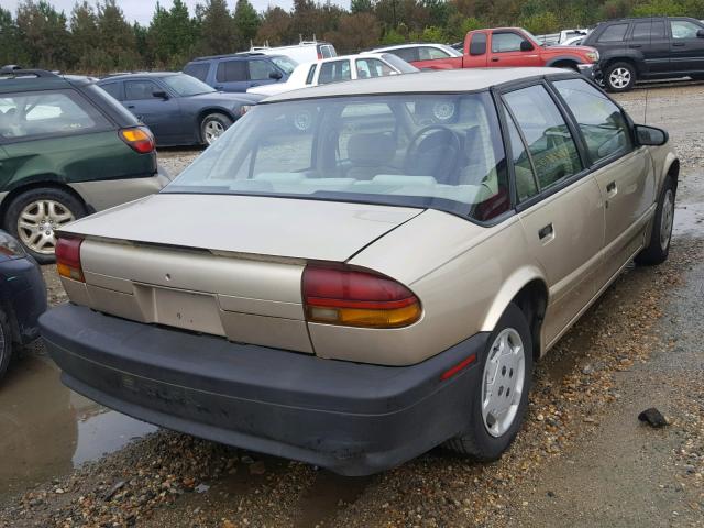 1G8ZH5283SZ371789 - 1995 SATURN SL1 TAN photo 4