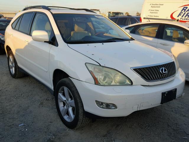 JTJHA31U240050517 - 2004 LEXUS RX 330 WHITE photo 1