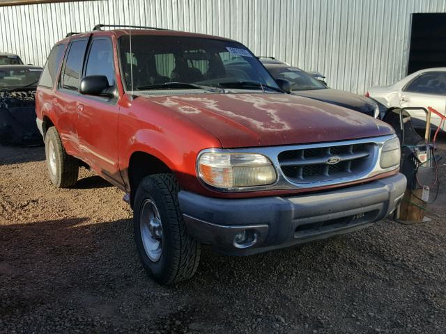 1FMZU73E0YUB38374 - 2000 FORD EXPLORER X RED photo 1