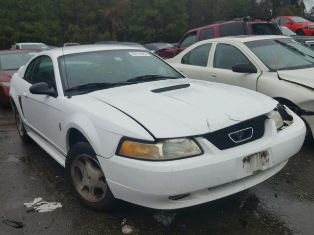 1FAFP4040YF238221 - 2000 FORD MUSTANG WHITE photo 1