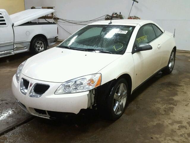 1G2ZH361684286057 - 2008 PONTIAC G6 GT WHITE photo 2