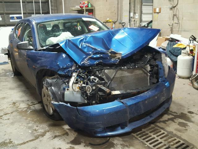 1B3CC4FBXAN173146 - 2010 DODGE AVENGER SX BLUE photo 1