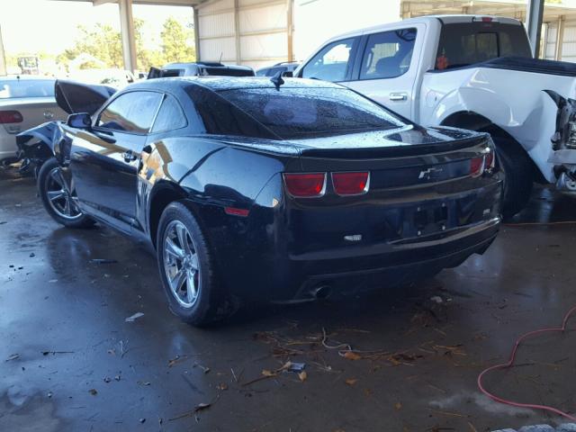 2G1FA1EDXB9152331 - 2011 CHEVROLET CAMARO LS BLACK photo 3