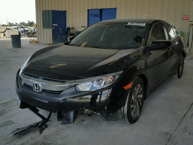 2HGFC2F78GH509231 - 2016 HONDA CIVIC EX შავი ფოტო 2
