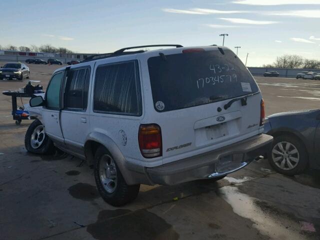 1FMZU32P2WZC01535 - 1998 FORD EXPLORER WHITE photo 3