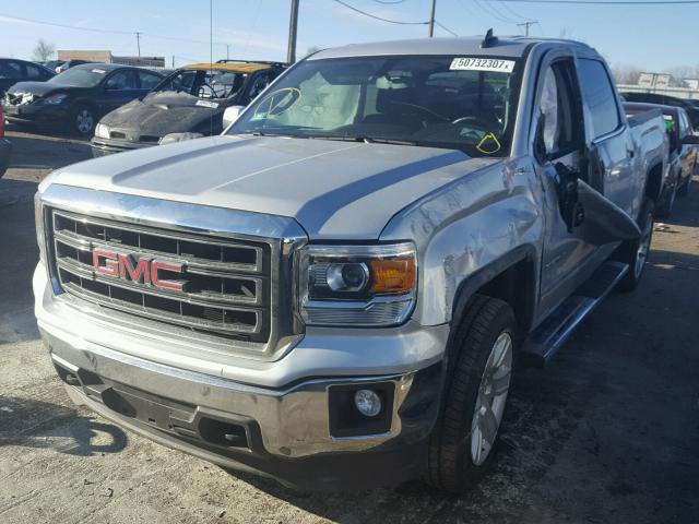 3GTU2UEC3FG226480 - 2015 GMC SIERRA K15 SILVER photo 2