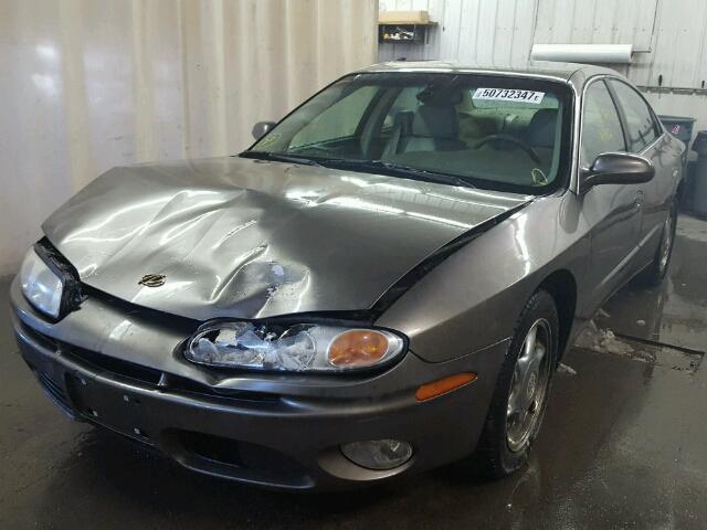 1G3GS64C614205025 - 2001 OLDSMOBILE AURORA 4.0 BROWN photo 2