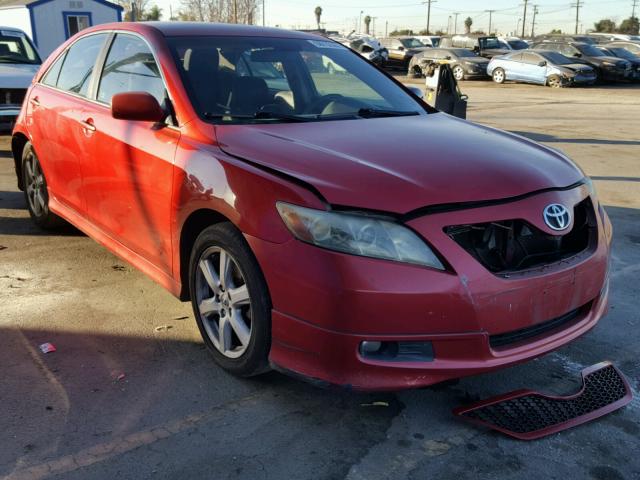 4T1BK46K27U005654 - 2007 TOYOTA CAMRY NEW RED photo 1