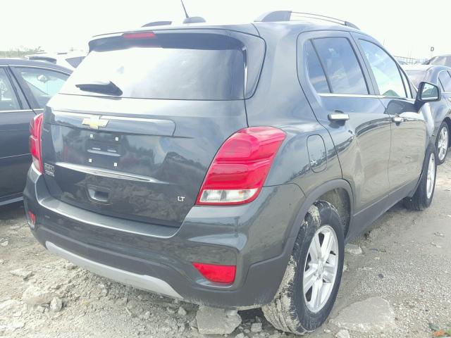 KL7CJLSB0HB126088 - 2017 CHEVROLET TRAX 1LT GRAY photo 4