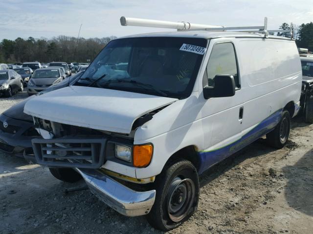 1FTNE24W56HB17634 - 2006 FORD ECONOLINE WHITE photo 2