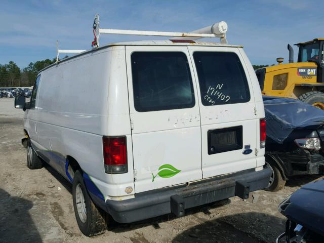 1FTNE24W56HB17634 - 2006 FORD ECONOLINE WHITE photo 3