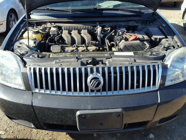 1MEHM43117G601288 - 2007 MERCURY MONTEGO PR BLACK photo 7