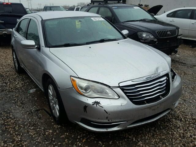 1C3CCBAB5CN273785 - 2012 CHRYSLER 200 LX SILVER photo 1