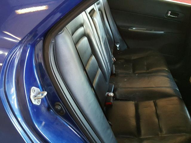 1YVFP80D045N33525 - 2004 MAZDA 6 S BLUE photo 6