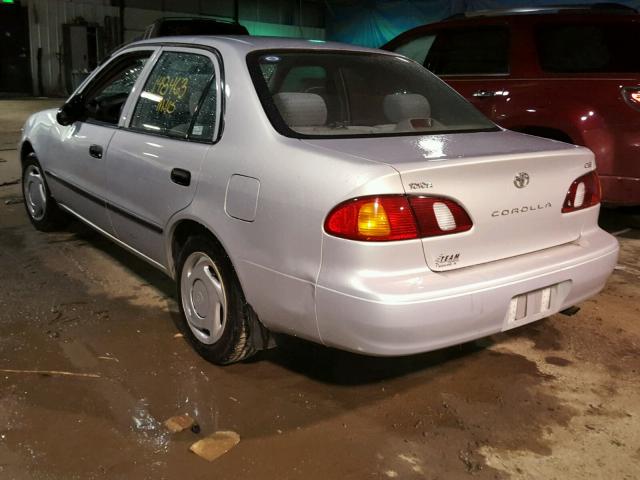 2T1BR12E4YC352254 - 2000 TOYOTA COROLLA VE SILVER photo 3