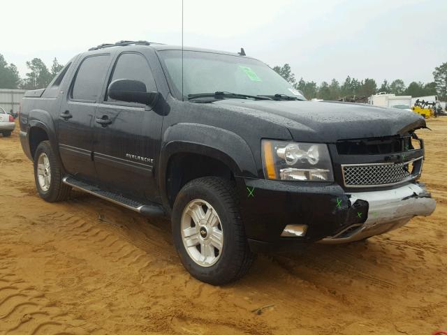 3GNMCFE02BG215390 - 2011 CHEVROLET AVALANCHE BLACK photo 1