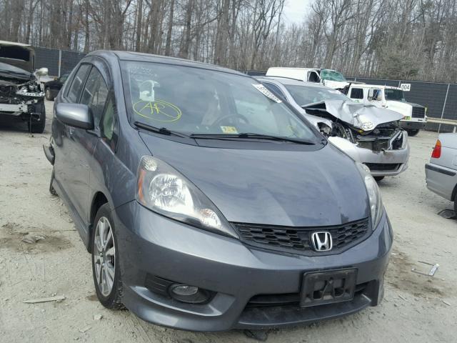 JHMGE8G5XCS009182 - 2012 HONDA FIT SPORT GRAY photo 1