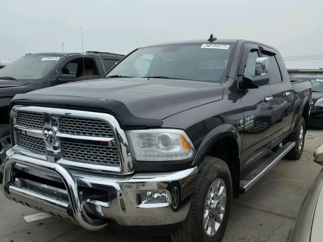 3C6UR5NL9EG302274 - 2014 RAM 2500 LARAM GRAY photo 2