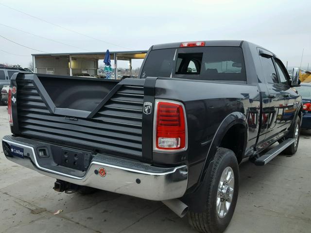 3C6UR5NL9EG302274 - 2014 RAM 2500 LARAM GRAY photo 4