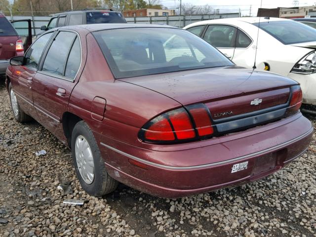 2G1WL52M4W9318791 - 1998 CHEVROLET LUMINA BAS 勃艮第红 照片 3