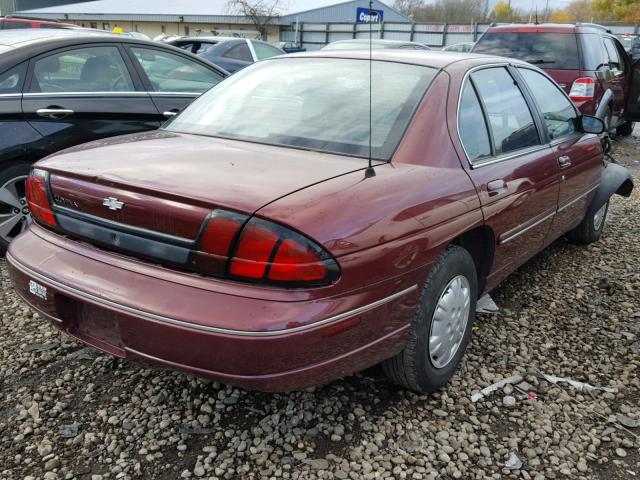2G1WL52M4W9318791 - 1998 CHEVROLET LUMINA BAS 勃艮第红 照片 4