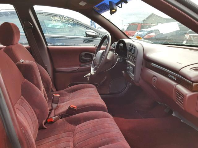 2G1WL52M4W9318791 - 1998 CHEVROLET LUMINA BAS 勃艮第红 照片 5