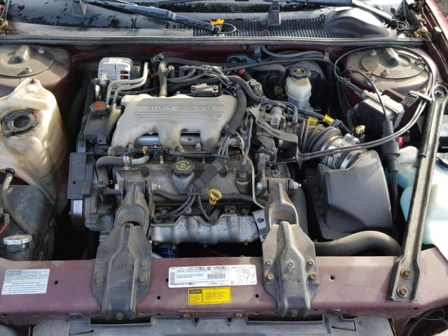 2G1WL52M4W9318791 - 1998 CHEVROLET LUMINA BAS 勃艮第红 照片 7