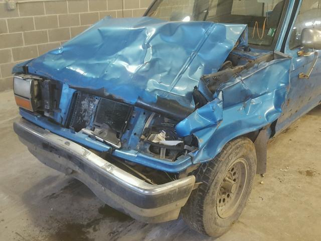 1FTCR15X2NTA35465 - 1992 FORD RANGER SUP BLUE photo 9